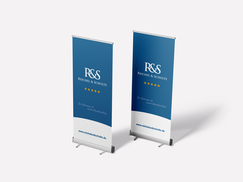 Reichel & Schulte Roll-Up Banner