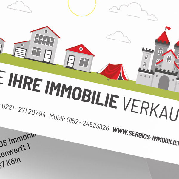 Sergios Immobilien Postkarte